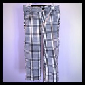 Plaid dress pants